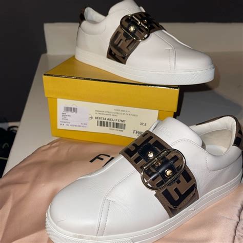 fendi pearland logo slip on sneaker|Fendi Pearland Logo Slip.